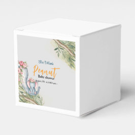 Eine süße kleine Erdnuss ist unterwegs Geschenkschachtel