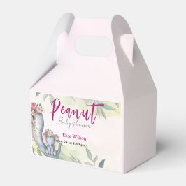 Eine süße kleine Erdnuss ist unterwegs Geschenkschachtel