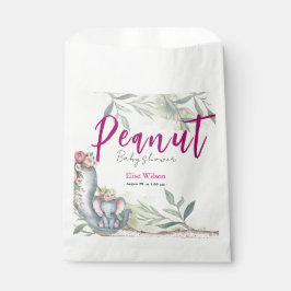 Eine süße kleine Erdnuss ist unterwegs Geschenktütchen