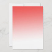 Eine süße Kleine Girl Watermelon Thema Einladung (Rückseite)