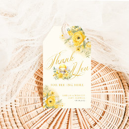 Eine süße Kleine Honey Bee Baby Dusche Danke Geschenkanhänger