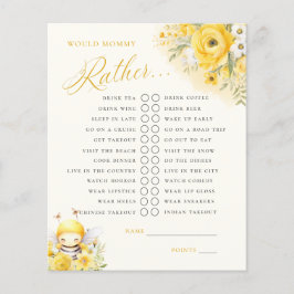 Eine süße kleine Honigbiene würde eher ein Spiel f