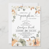 Eine süße kleine Kürbisfallen-Babydusche - Einladu Einladung (Vorderseite)