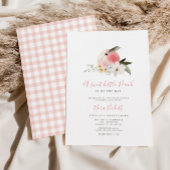 Eine süße kleine Pfirsichdusche - Einladung