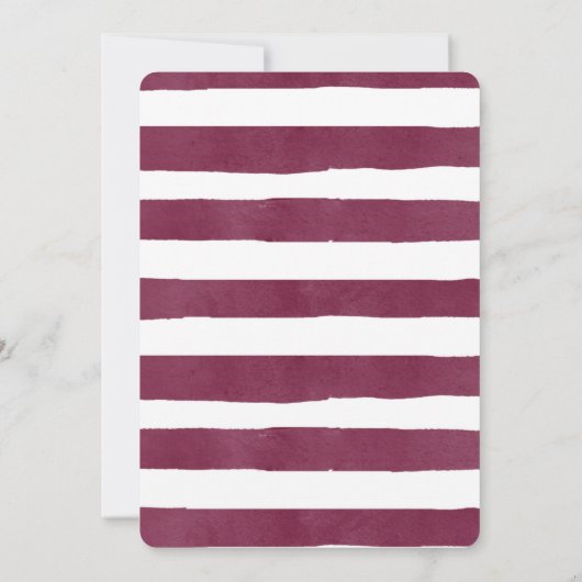 Eine süße kleine Pumpkin Autumn Baby Dusche Einladung (Rückseite)