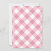 Eine süße Kleine Pumpkin Girl-Kinderdusche Einladu Einladung (Rückseite)