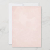 Eine süße kleine Wassermelone-Babydusche Einladung (Rückseite)