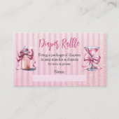 Eine süße Tini-One-Baby-Duschdusche-Windeln-Raffel Begleitkarte (Vorderseite)