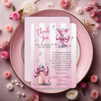 Eine süße Tini-One-Pink-Coquette-Girl-Babydusche