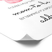 Eine Sweet Girl Baby Kleidung Envelope Station Poster (Ecke)