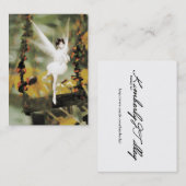 Eine Swing in Garden Mini Print Visitenkarte (Vorne/Hinten)