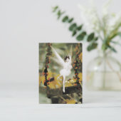 Eine Swing in Garden Mini Print Visitenkarte (Stehend Vorderseite)