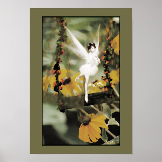 Eine Swing in Garden Poster (Vorne)