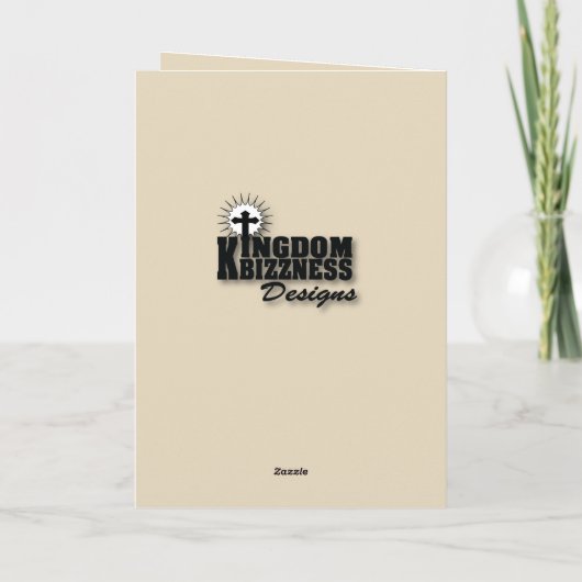 Eine Sympathiekarte für einen trauernden Ehegatten Karte (Rückseite)