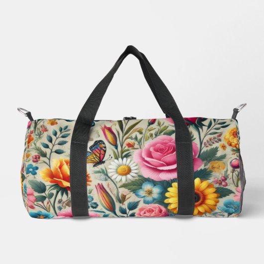 Eine Symphonie der Blooms Duffle Bag (Vorderseite)