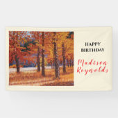 Eine Symphonie der Herbstfarben Banner (Horizontal)