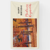 Eine Symphonie der Herbstfarben Banner (Vertikal)