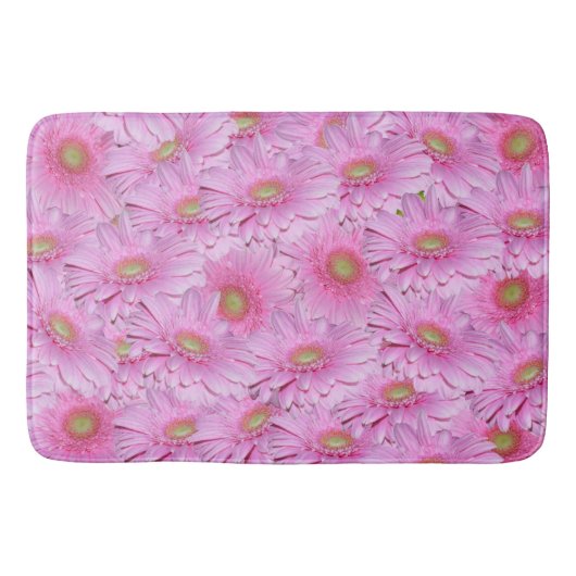 Eine Symphonie der rosa Gerberas, Badematte (Vorderseite)