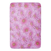 Eine Symphonie der rosa Gerberas, Badematte (Vorderseite Vertikal)