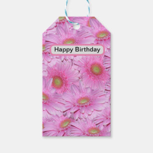 Eine Symphonie der rosa Gerberas, Geschenkanhänger