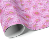 Eine Symphonie der rosa Gerberas, Geschenkpapier (Rolleneckpunkt)