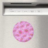Eine Symphonie der rosa Gerberas, Magnet (In Situ (Geschirrspüler))