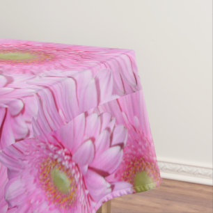 Eine Symphonie der rosa Gerberas, Tischdecke