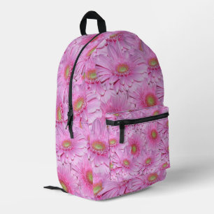 "Eine Symphonie rosa Gerberas" Bedruckter Rucksack