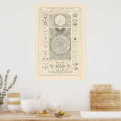 Eine Synopse des Universums - Antike Poster (Küche)