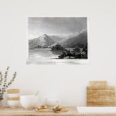 Eine Szene auf dem Gardasee Poster (Küche)