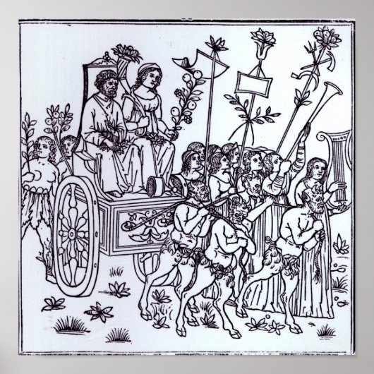 Eine Szene aus dem Decameron Poster (Vorne)