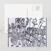 Eine Szene aus dem Decameron Postkarte (Vorne/Hinten)