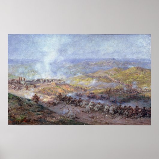 Eine Szene aus dem russisch-türkischen Krieg Poster (Vorne)