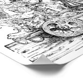 Eine Szene aus Maximilians Triumphprozess Poster (Ecke)