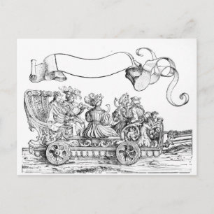 Eine Szene aus Maximilians Triumphprozess Postkarte