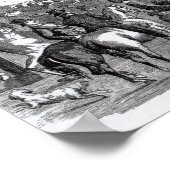 Eine Szene der Wahlen in Kilkenny Poster (Ecke)