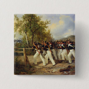 Eine Szene vom Leben des Soldaten, 1849 Button