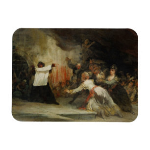 Eine Szene von Exorzismus (sehen Sie auch 59715) Magnet