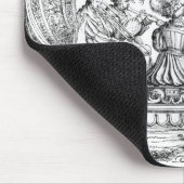 Eine Szene von Maximilian Siegesprozession Mousepad (Ecke)