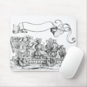 Eine Szene von Maximilian Siegesprozession Mousepad (Mit Mouse)