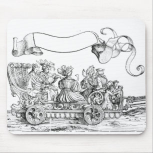 Eine Szene von Maximilian Siegesprozession Mousepad