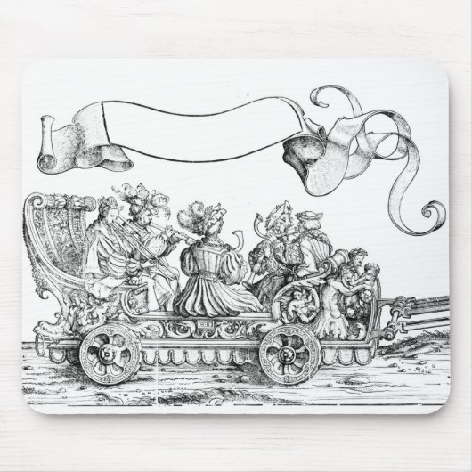 Eine Szene von Maximilian Siegesprozession Mousepad (Vorne)