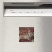 Eine Szene von 'Tartuffe' von Moliere, 1850 Magnet (In Situ (Geschirrspüler))
