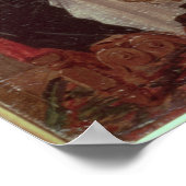 Eine Szene von 'Tartuffe' von Moliere, 1850 Poster (Ecke)