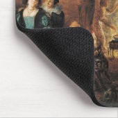 Eine Szene von Zauberei, 1633 Mousepad (Ecke)