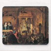 Eine Szene von Zauberei, 1633 Mousepad (Vorne)