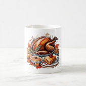 Eine Tabelle mit dem klassischen T - Shirt der Dan Kaffeetasse (Mittel)