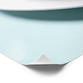 Eine Tafel ganz Käsekuchen mit dunklem Hintergrund Poster (Ecke)