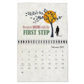 Eine Tagesauf einmal Inspirational Kalender (Feb 2027)