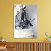 Eine Talon 3B Robotereinheit, die einen Flug des A Leinwanddruck (Insitu (Wohnzimmer))